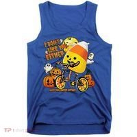 Halloween Costume Team Candy Corn I DonT Like You Either Tank Top thumb 0