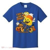 Halloween Costume Team Candy Corn I DonT Like You Either Kids T-Shirt thumb 0