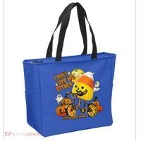 Halloween Costume Team Candy Corn I DonT Like You Either Tote Bag thumb 2
