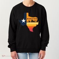 Houston City Texas Map Patriotic Texan Women's Sweatshirt thumb 0