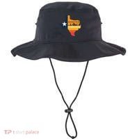 Houston City Texas Map Patriotic Texan Bucket Hat thumb 0