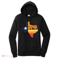 Houston City Texas Map Patriotic Texan Women's Hoodie thumb 0