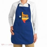 Houston City Texas Map Patriotic Texan Apron thumb 2
