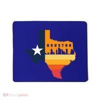Houston City Texas Map Patriotic Texan Mousepad thumb 0