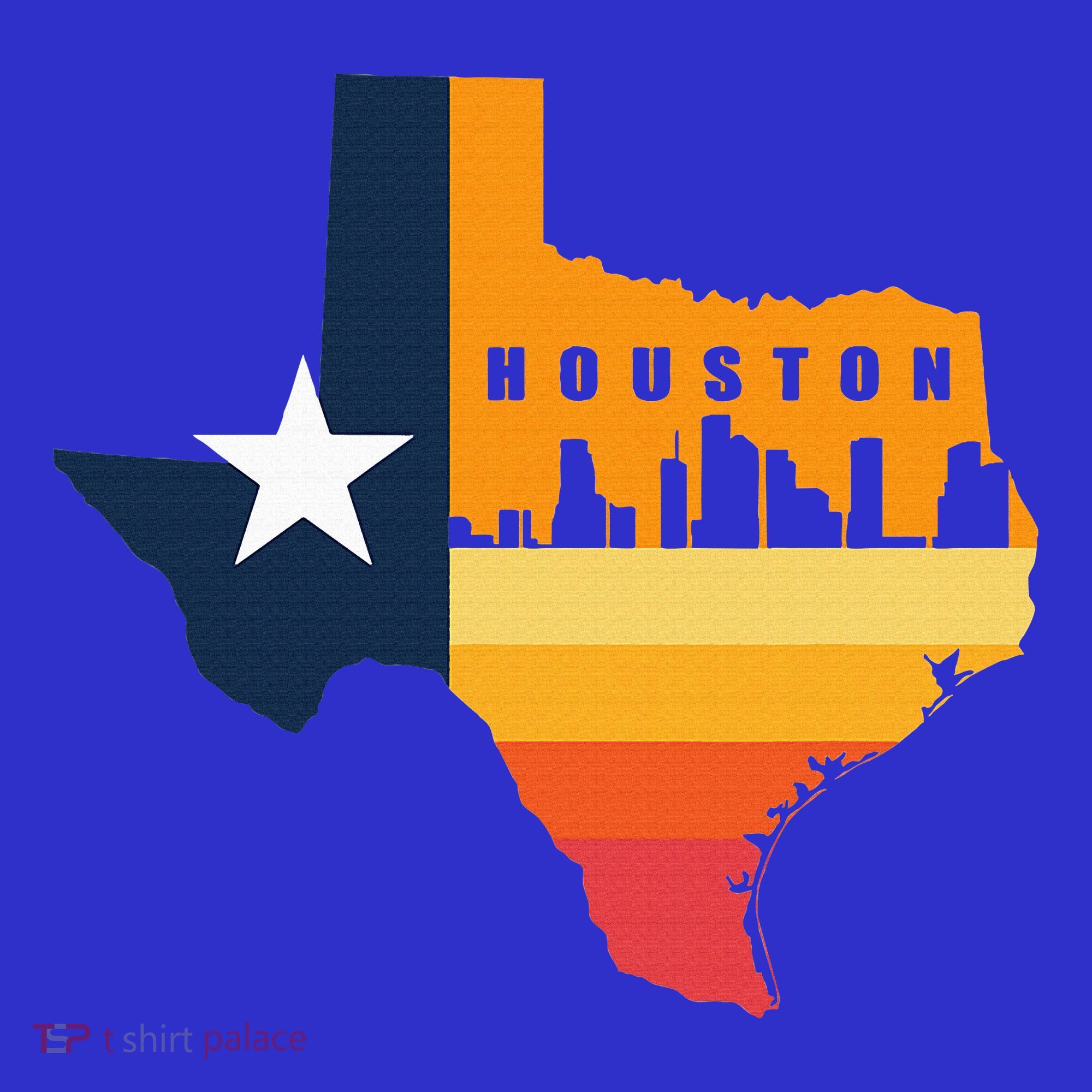 Houston City Texas Map Patriotic Texan Baby Bodysuit