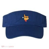 Houston City Texas Map Patriotic Texan Visor thumb 0