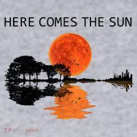Here Comes The Sun Guitar Shadow Sunset  Women's Sweatshirt thumb 2