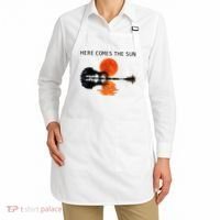 Here Comes The Sun Guitar Shadow Sunset  Apron thumb 2