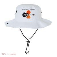 Here Comes The Sun Guitar Shadow Sunset  Bucket Hat thumb 0