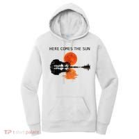 Here Comes The Sun Guitar Shadow Sunset  Women's Hoodie thumb 0