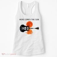 Here Comes The Sun Guitar Shadow Sunset  Women's Tank Top thumb 0