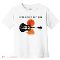Here Comes The Sun Guitar Shadow Sunset  Toddler T-Shirt thumb 0