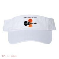 Here Comes The Sun Guitar Shadow Sunset  Visor thumb 0