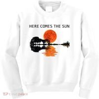 Here Comes The Sun Guitar Shadow Sunset  Kids Sweatshirt thumb 0