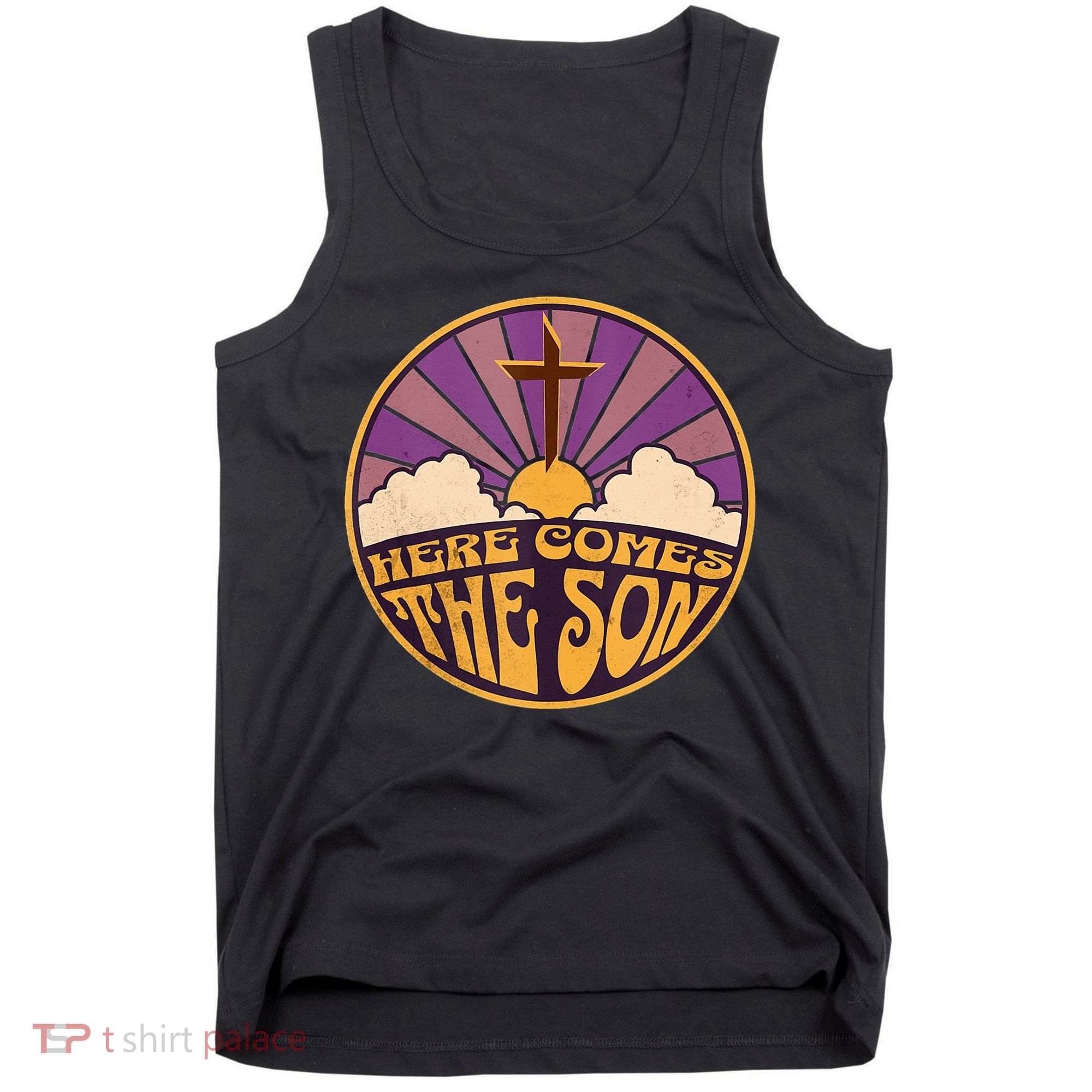 Here Comes The Son Jesus People Revolution Tank Top