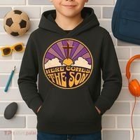 Here Comes The Son Jesus People Revolution Kids Hoodie thumb 2
