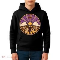 Here Comes The Son Jesus People Revolution Kids Hoodie thumb 4