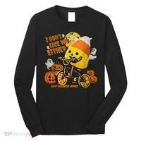 Halloween Costume Team Candy Corn I DonT Like You Either Long Sleeve Shirt thumb 0