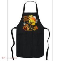Halloween Costume Team Candy Corn I DonT Like You Either Apron thumb 0