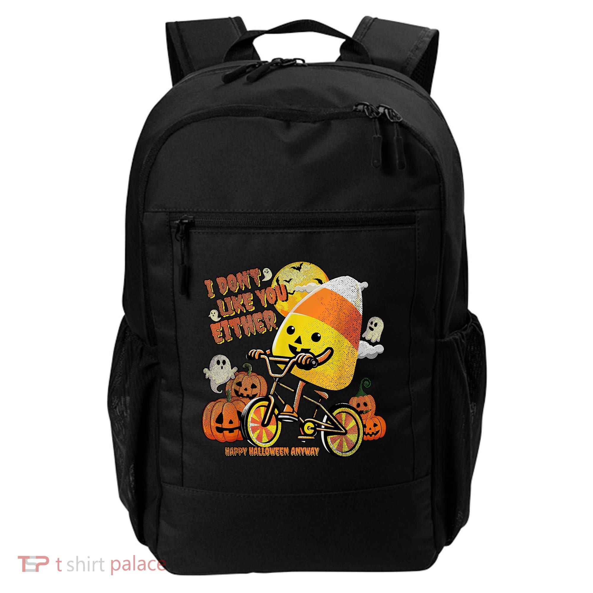 Halloween Costume Team Candy Corn I DonT Like You Either Backpack