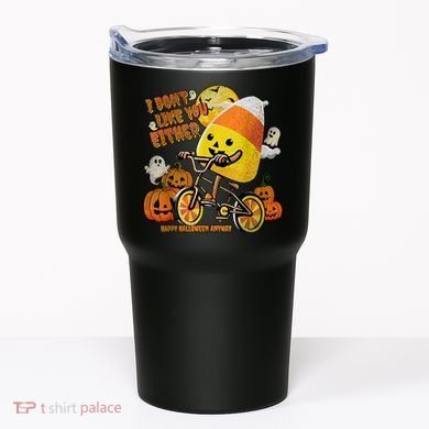 Halloween Costume Team Candy Corn I DonT Like You Either Tumbler