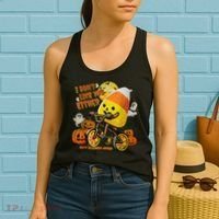 Halloween Costume Team Candy Corn I DonT Like You Either Women's Tank Top thumb 2