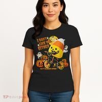 Halloween Costume Team Candy Corn I DonT Like You Either Women's T-Shirt thumb 4