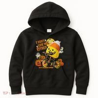 Halloween Costume Team Candy Corn I DonT Like You Either Kids Hoodie thumb 0