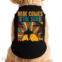 Here Comes The Sun | Surfing Summer Surf Surfer Gift Doggie Tank thumb 0
