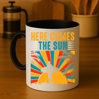 Here Comes The Sun | Surfing Summer Surf Surfer Gift Coffee Mug thumb 4