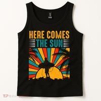 Here Comes The Sun | Surfing Summer Surf Surfer Gift Tank Top thumb 2