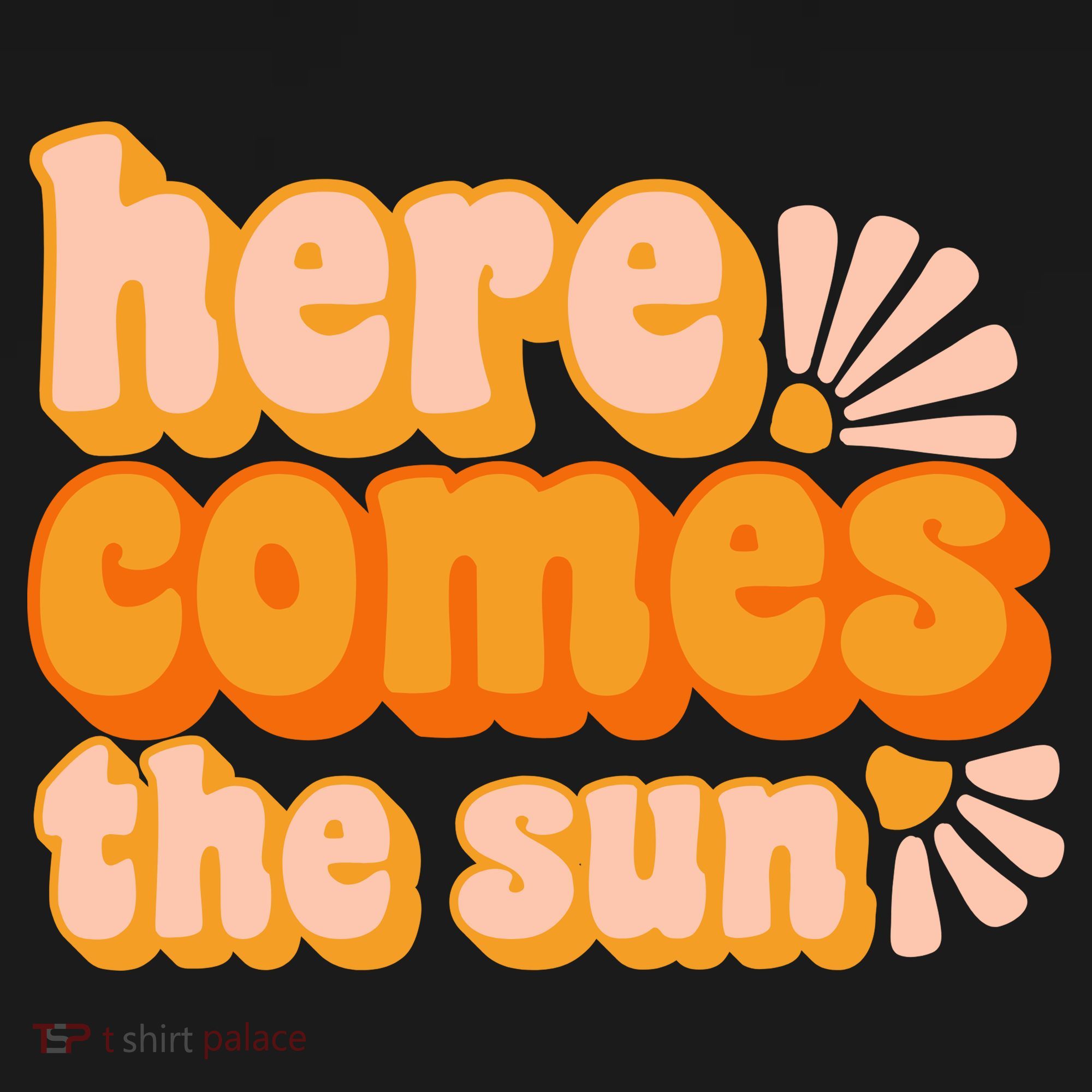 Here Comes The Sun Summer Vibes USA-Made Doggie Bandana