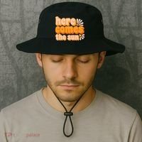 Here Comes The Sun Summer Vibes Bucket Hat thumb 2
