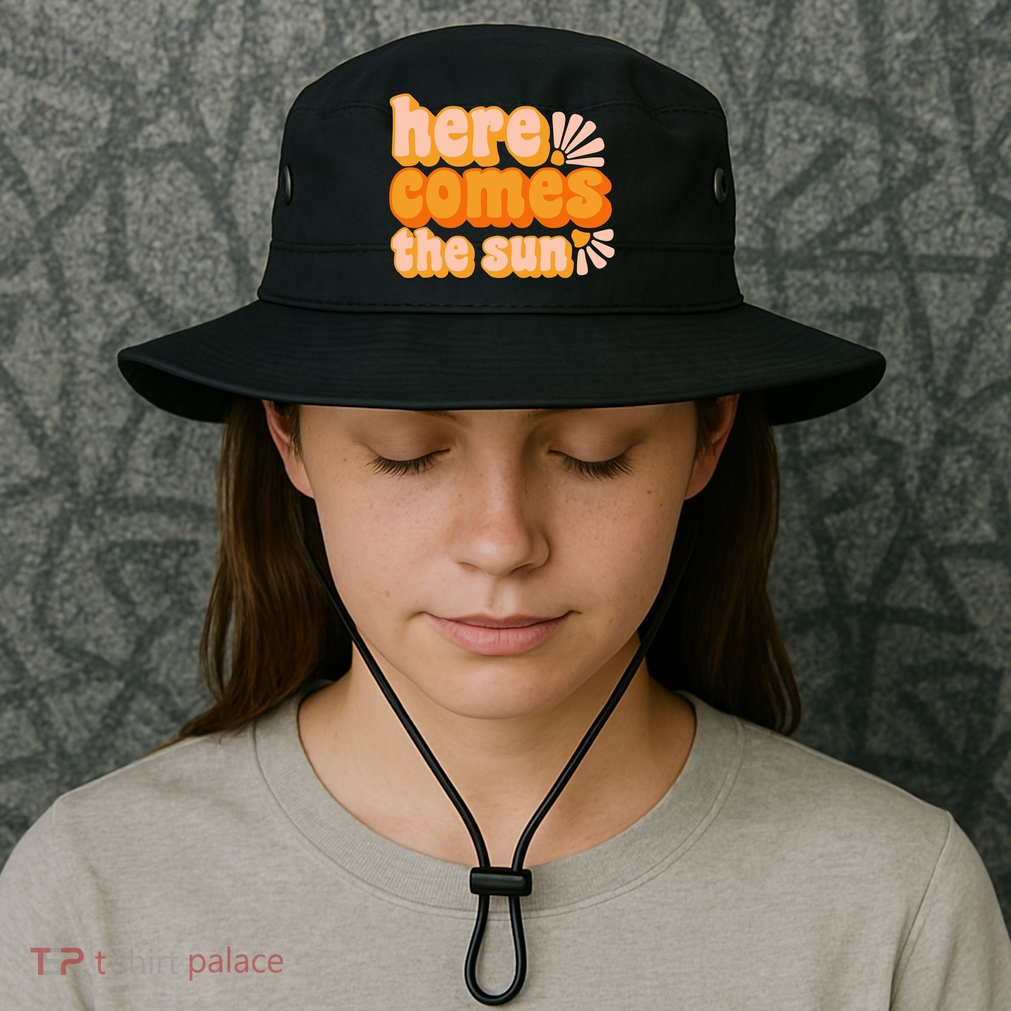 Here Comes The Sun Summer Vibes Bucket Hat