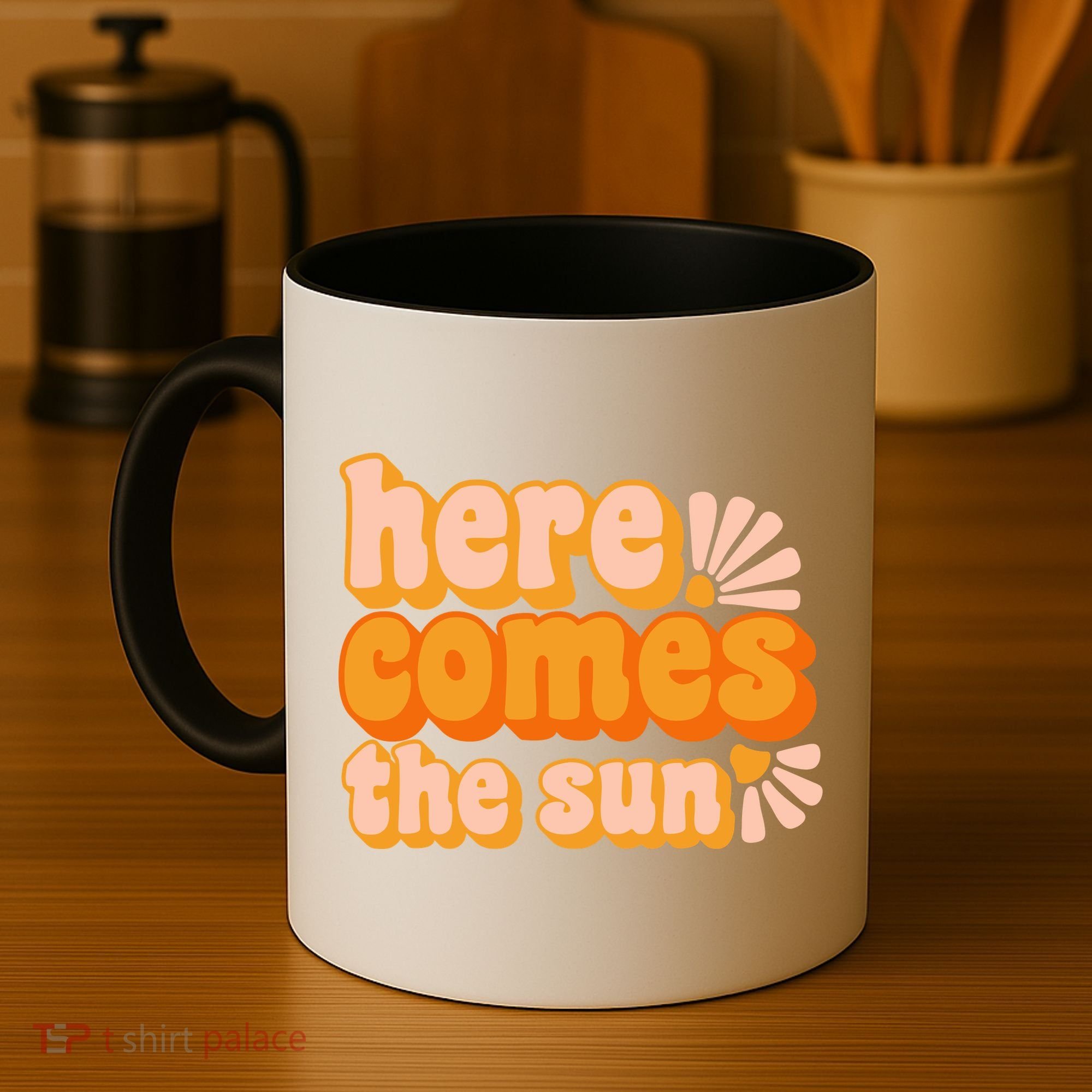 Here Comes The Sun Summer Vibes Coffee Mug