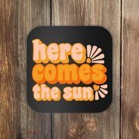 Here Comes The Sun Summer Vibes Coaster thumb 0