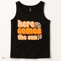 Here Comes The Sun Summer Vibes Tank Top thumb 2
