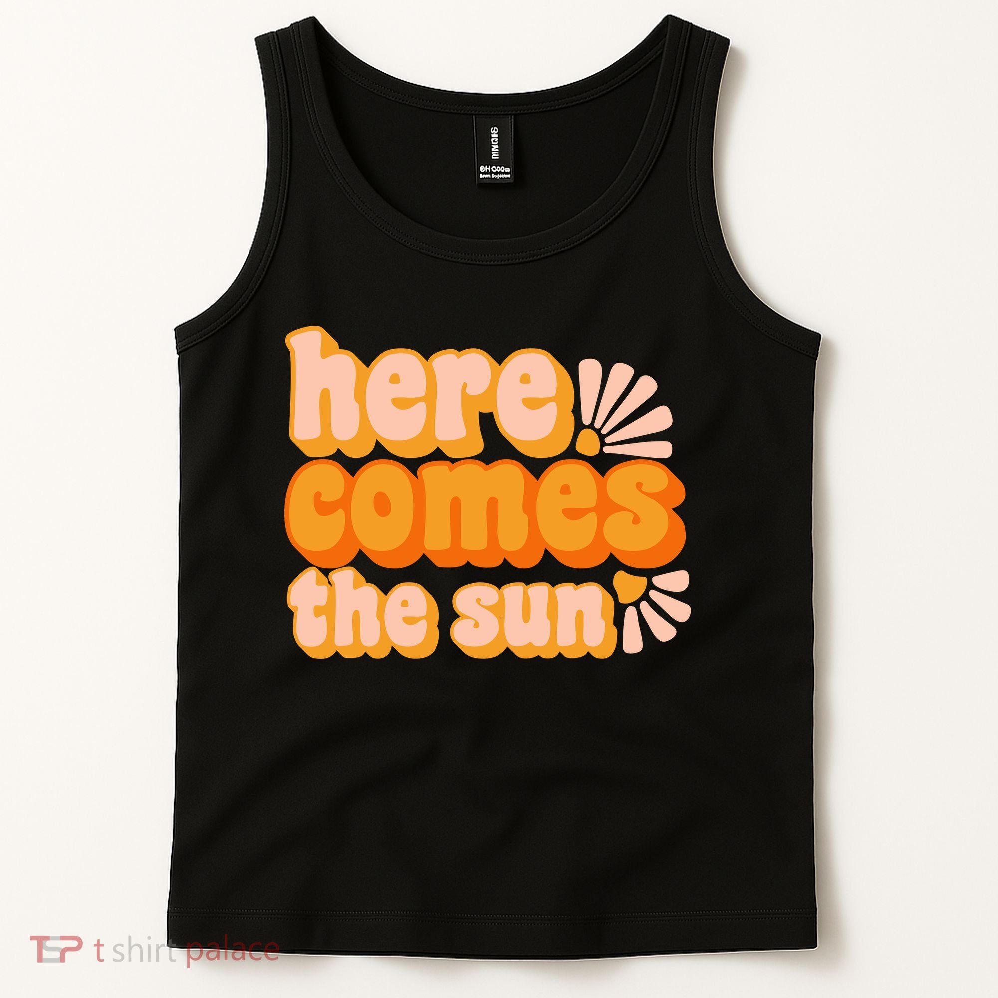 Here Comes The Sun Summer Vibes Tank Top