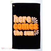 Here Comes The Sun Summer Vibes Golf Towel thumb 0