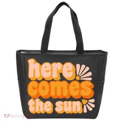 Here Comes The Sun Summer Vibes Tote Bag