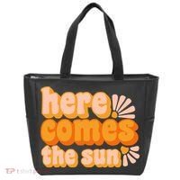 Here Comes The Sun Summer Vibes Tote Bag thumb 0