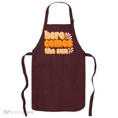 Here Comes The Sun Summer Vibes Apron