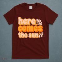 Here Comes The Sun Summer Vibes T-Shirt thumb 5