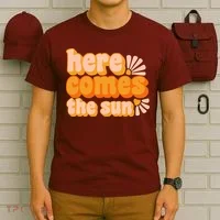 Here Comes The Sun Summer Vibes T-Shirt thumb 6