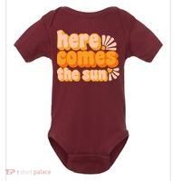 Here Comes The Sun Summer Vibes Baby Bodysuit thumb 0