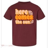Here Comes The Sun Summer Vibes Toddler T-Shirt thumb 0