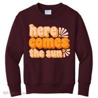 Here Comes The Sun Summer Vibes Kids Sweatshirt thumb 0