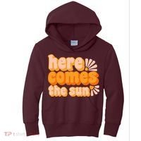 Here Comes The Sun Summer Vibes Kids Hoodie thumb 0