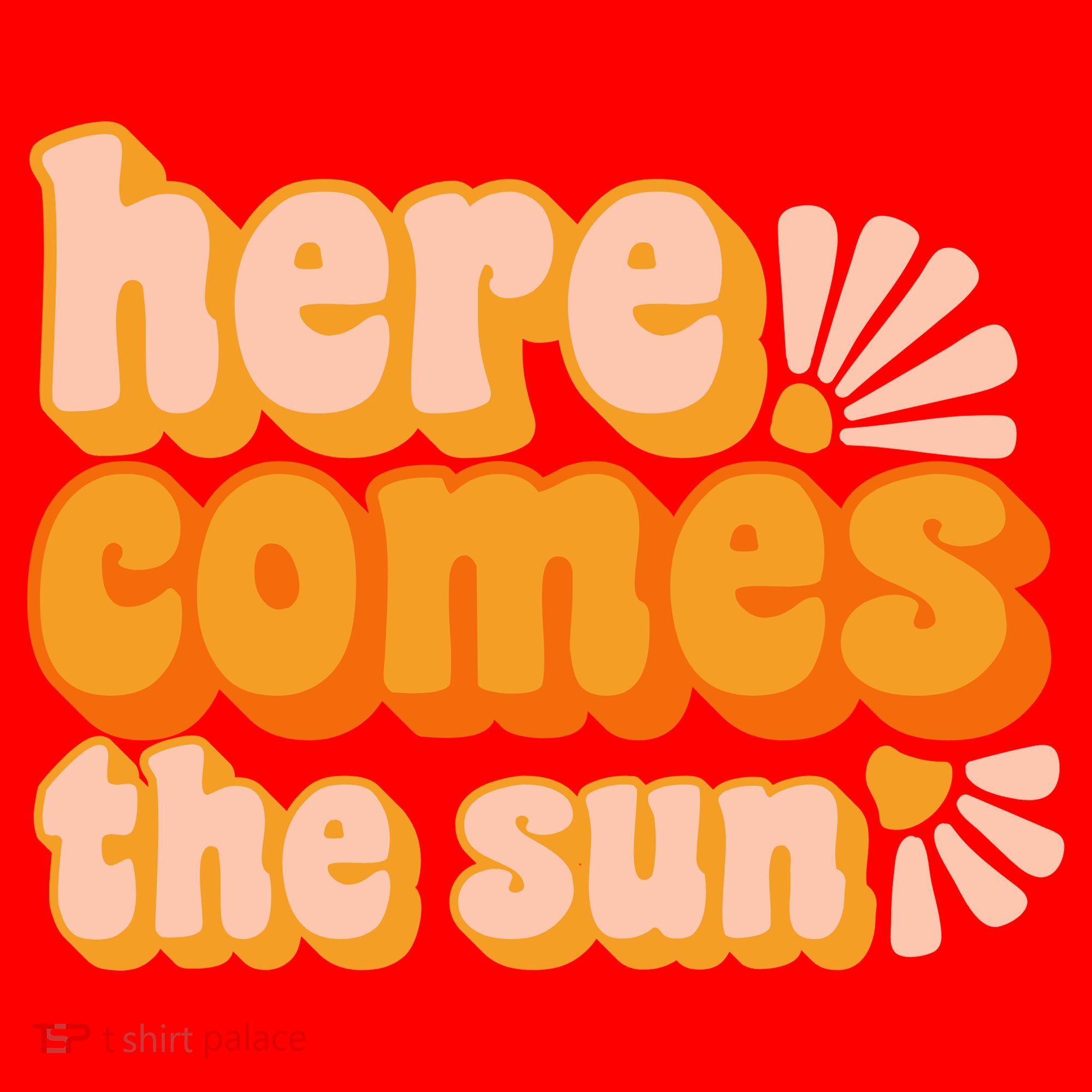 Here Comes The Sun Summer Vibes Santa Hat