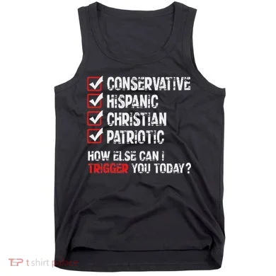 Hispanic Conservative Trigger Tank Top